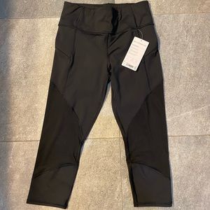 athleta mesh contender capri